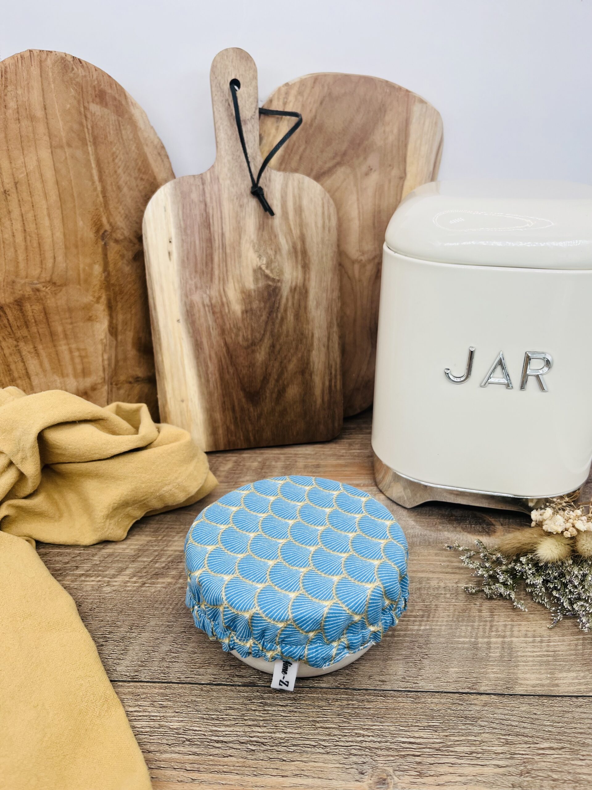 charlotte alimentaire lavable – couvre plat en tissu imperméable
